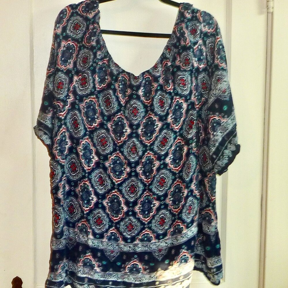 Paisley Boho Top
